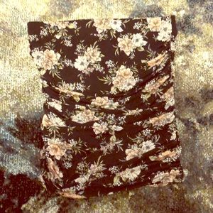 Torrid sz 1 Floral Mini Skirt NWT